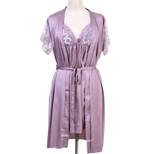 Midi Nighty With Robe