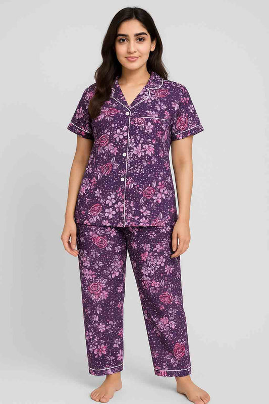 Women's printed shirt 👚and printed trouser same